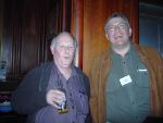 Click to view big image Mike Gregory and Allan Henson